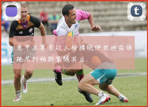 意甲本赛季过人榜揭晓伊尔迪兹领跑尼科帕斯紧随其后